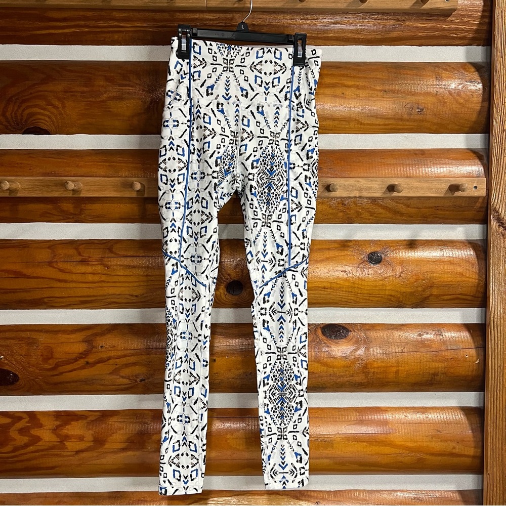 Calia Cold Weather High-Rise Patterned Full length Leggings‎ XS